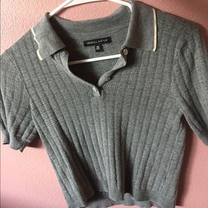 kendall and kylie cropped polo 💼